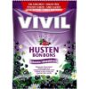 VIVIL BONBONS HUSTEN s príchuťou čiernych ríbezlí s 11 bylinami bez cukru 60 g
