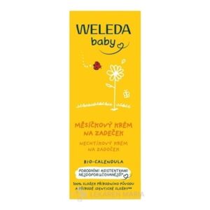 WELEDA NECHTÍKOVÝ dojčenský krém na zapareniny (Calendula Babycreme) 1x30 ml