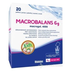Vitabalans MACROBALANS 6 g macrogol. 4000