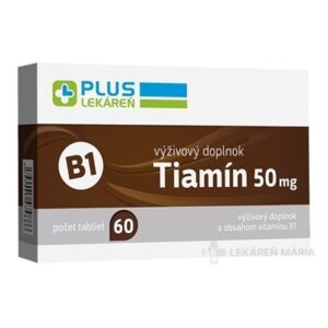 PLUS LEKÁREŇ Tiamín 50 mg (vitamín B1)