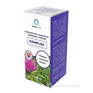 ADAMPharm OSTROPESTREC MARIÁNSKY+KURKUMA+CHOLÍN