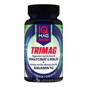 IQ MAG Organic TRIMAG HORČÍK + vitamín B6