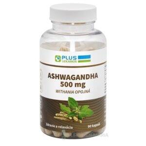 PLUS LEKÁREŇ ASHWAGANDHA 500 mg Withania opojná