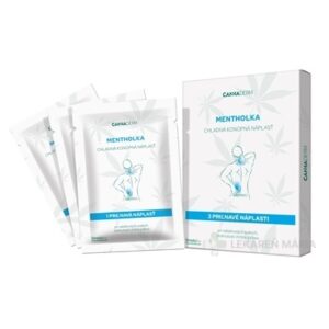 Cannaderm MENTHOLKA chladivá konopná náplasť