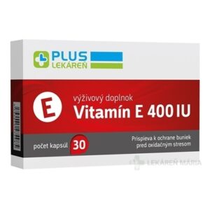 PLUS LEKÁREŇ Vitamín E 400 IU