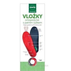 svorto VLOŽKY ortopedické s pätným lôžkom 005