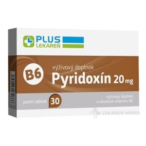 PLUS LEKÁREŇ Pyridoxín 20 mg