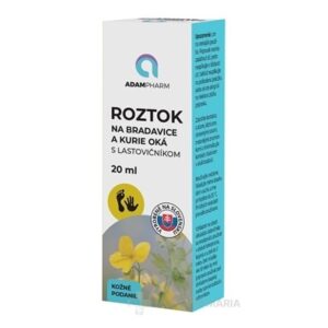 ADAMPharm ROZTOK NA BRADAVICE A KURIE OKÁ