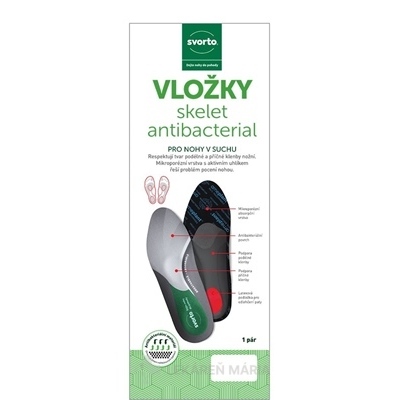 svorto VLOŽKY skelet antibacterial 055