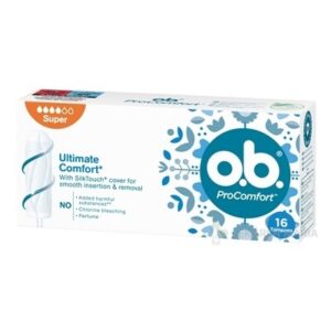 o.b. ProComfort Super hygienické tampóny 16 ks