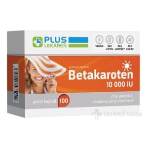 PLUS LEKÁREŇ Betakarotén 10 000 IU