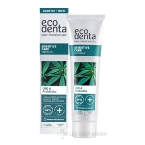 EcoDenta SENSITIVE care CBD & PROBIOTICS