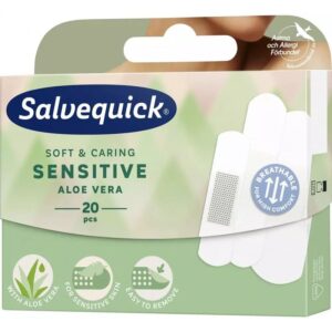 SALVEQUICK ALOE VERA SENSITIVE 20 KS 3 ROZMERY