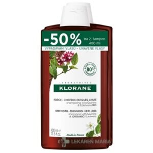 KLORANE SHAMPOOING À LA QUININE & EDELWEISS (DUO)