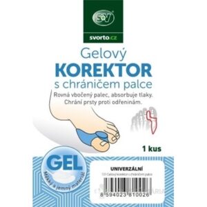 svorto Gélový KOREKTOR s chráničom palca 131 veľkosť univerzálna