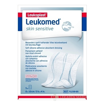 LEUKOPLAST LEUKOMED SKIN SENSITIVE