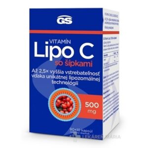 GS Vitamín Lipo C 500 mg so šípkami