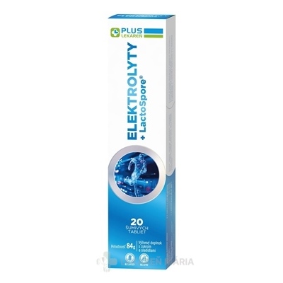 PLUS LEKÁREŇ ELEKTROLYTY + LactoSpore