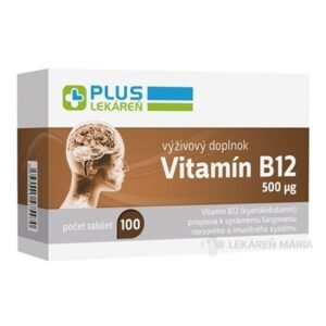 PLUS LEKÁREŇ Vitamín B12 500 µg